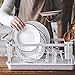 BRIAN & DANY Escurridor de platos y vasos, escurreplatos con mango de...