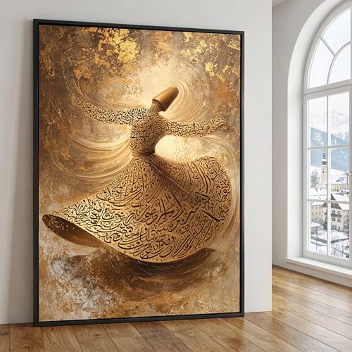 Tableau derviche tourneur idéal comme cadeau de pendaison