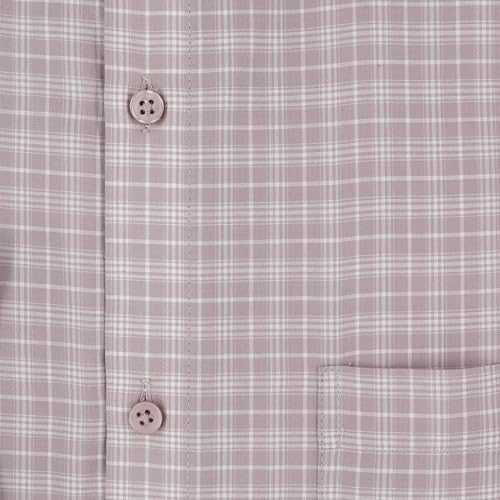 Image of 7-DAYS Men's Premium Checks Formal Shirt - Cotton Rich, Regular Fit, Full Sleeve, with Pocket, Wrinkle Resistant - Stylish Office & Everyday Wear.