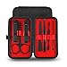 Produktbild Nagelset, Unisex Nagelschere Professionelles Maniküre Set aus Edelstahl Pediküre Set mit Pflege Reise Leder Pflege Kit (7 Stück)