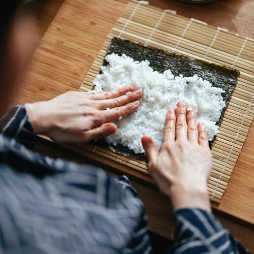 Bioasia Bio Nori Blätter – Gerösteter Bio Seetang für die Zubereitung von Sushi – 1 x 25 g