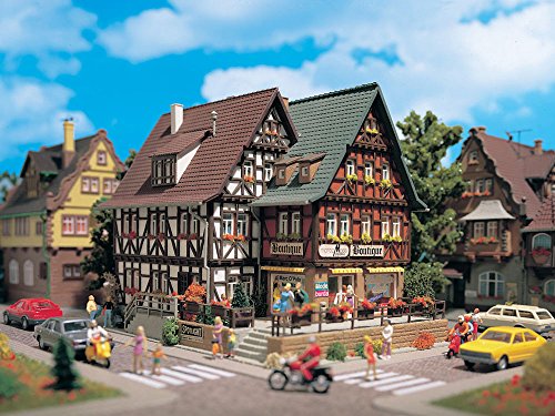 Vollmer 43694 bâtiment miniature H0 pour décor de train avec LED