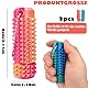 Fidget Toys Set 2 Stück – Drehbarer Schlüsselanhänger & Akupressur Massagestab – Stressabbau, Fokussierung bei ADHS, Sensorisches Spielzeug für Erwachsene