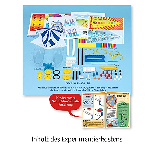 KOSMOS 602291 Mein erster Experimentierkasten Technik - ganz einfach, Spielerische Experimente für kleine Forscher, Experimentierkasten für Kinder ab 5-8 Jahre – Bild 4
