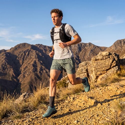 Image of Men's Wide Trail Running Shoes Comfortable Cushioned Hiking Walking Shoes with Arch Support Stability Non Slip Workout Cross Training Sneakers