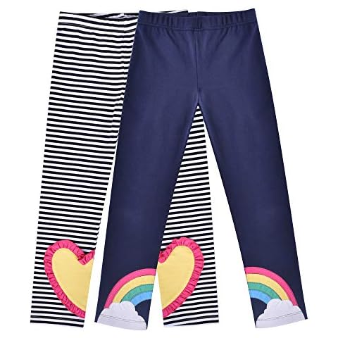 Sunny Fashion Girls Leggings 2-Pack Set Cover