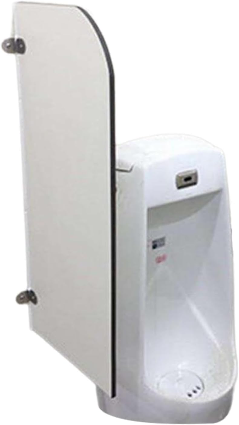 Urinal Partition, Public Restroom Urinal Baffle, Wall Mounted Men's Urinal Privacy Screen Board Toilet Divider Panel, for School Shopping Malls(1Pcs)