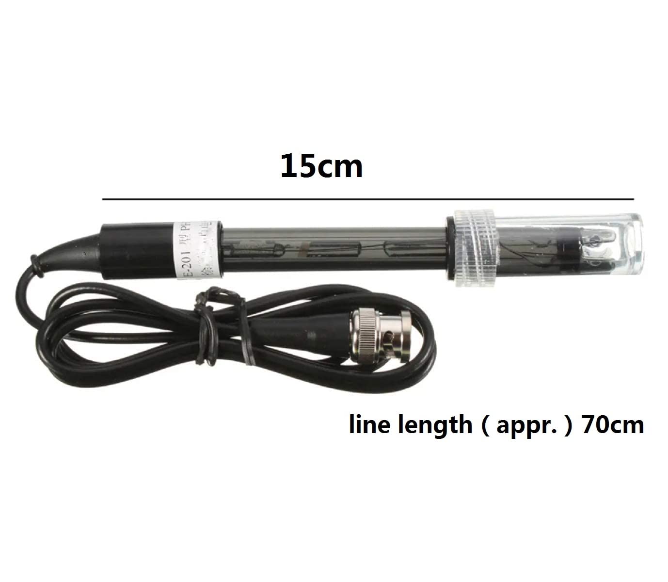 Sonda Elettrodo PH Per Acquario Idroponica Con Connettore BNC | Ricambio Generico Blu