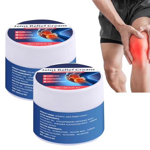 Arthritis Pain Relief Gel,Gelenke Reparatur Salbe,Relief Gegen Schmerzen,Gelenkcreme Gegen Arthrose für Gelenke der Hände, Füße und Anderer Körperteile (2)