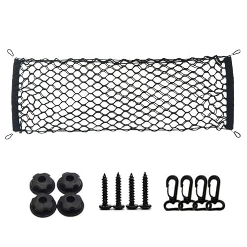 Filet de rangement réglable en nylon haute élasticité pour coffre de voiture et camping-car