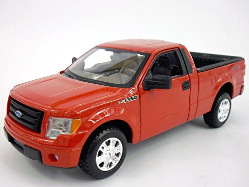 Modelo de Metal F-150 STX a escala 1:27 Rojo miniatura 1