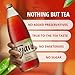 Tejava Original Unsweetened Black Iced Tea, 12 Pack, 1 Liter Glass Bottles, Non-GMO, Kosher, No Sugar or Sweeteners, No calories, No Preservatives, Brewed in Small Batches