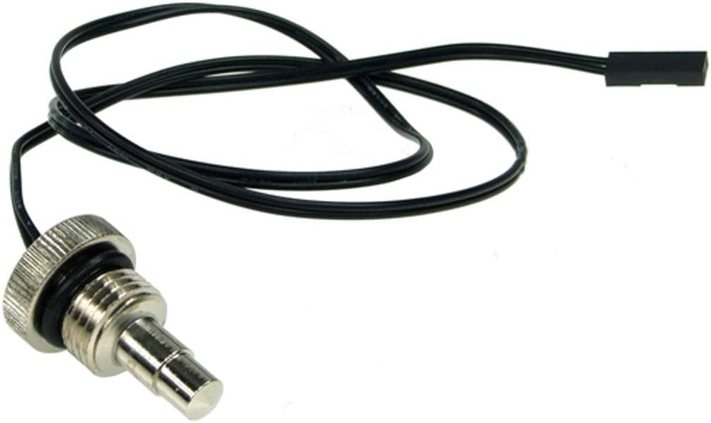 Phobya G1/4" Temperature Sensor, 50cm, Silver Nickel