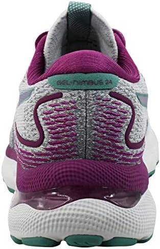 ASICS Women's Gel-Nimbus 24 Running Shoes, 8, Polar Shade/Sage | Image 2