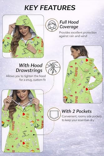 Image of Womens Waterproof Raincoat