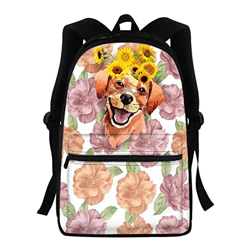 Sac à dos pour enfants chaqlin chien tournesol une idée cadeau originale