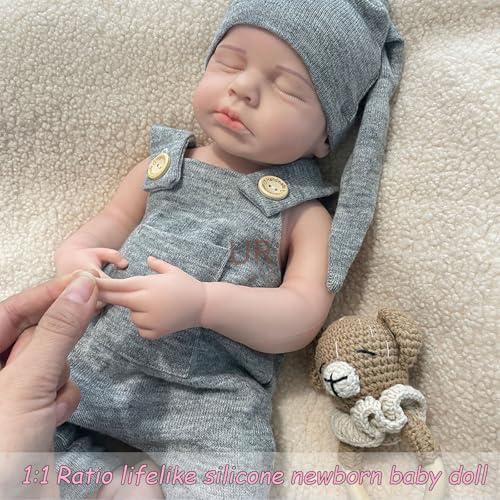 Muñeca Realista Reborn de Silicona 20 Pulgadas miniatura 6