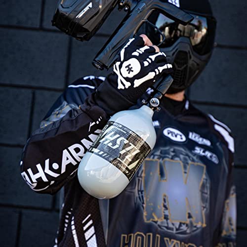 Hk Army 68Ci 4500Psi Hpa Paintball Tank - Hstl Carbon Fiber - Grey #TOP4