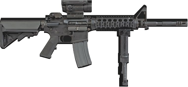 SP13488 M4 Carbine M68 CCO Cardboard Cutout Prop
