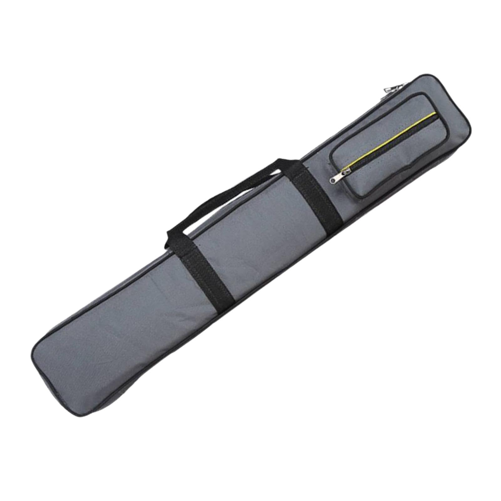 8 löcher Harter Pool-Queue-Koffer, Billard-Queue-Koffer, Vintage-Stil, große Taschen, 1 komplette 2-teilige Stangen-Tragetasche, Blau