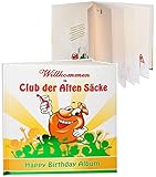 alles-meine.de GmbH Geburtstag - Willkommen im Club der Alten Säcke - Erinnerungsalbum / Fotoalbum - Gebunden zum Einkleben & Eintragen - Album & Erinnerungsbuch - Fotobuch /..