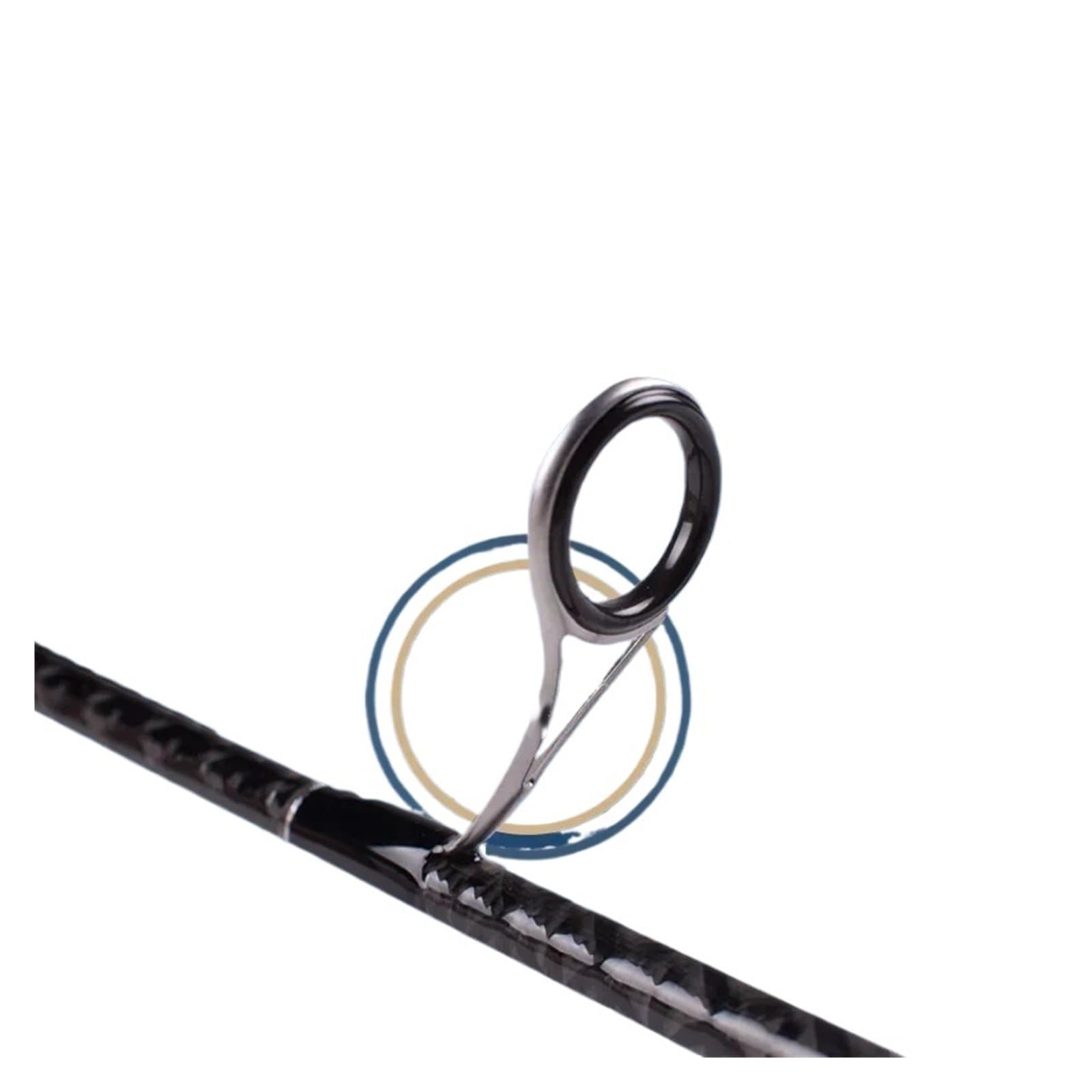 Générique Canne à pêche Casting de 1.8m, leurre 0.6 8g, Anneau 2 6lb, 40T Toray, Pointe Solide en Carbone, Basse