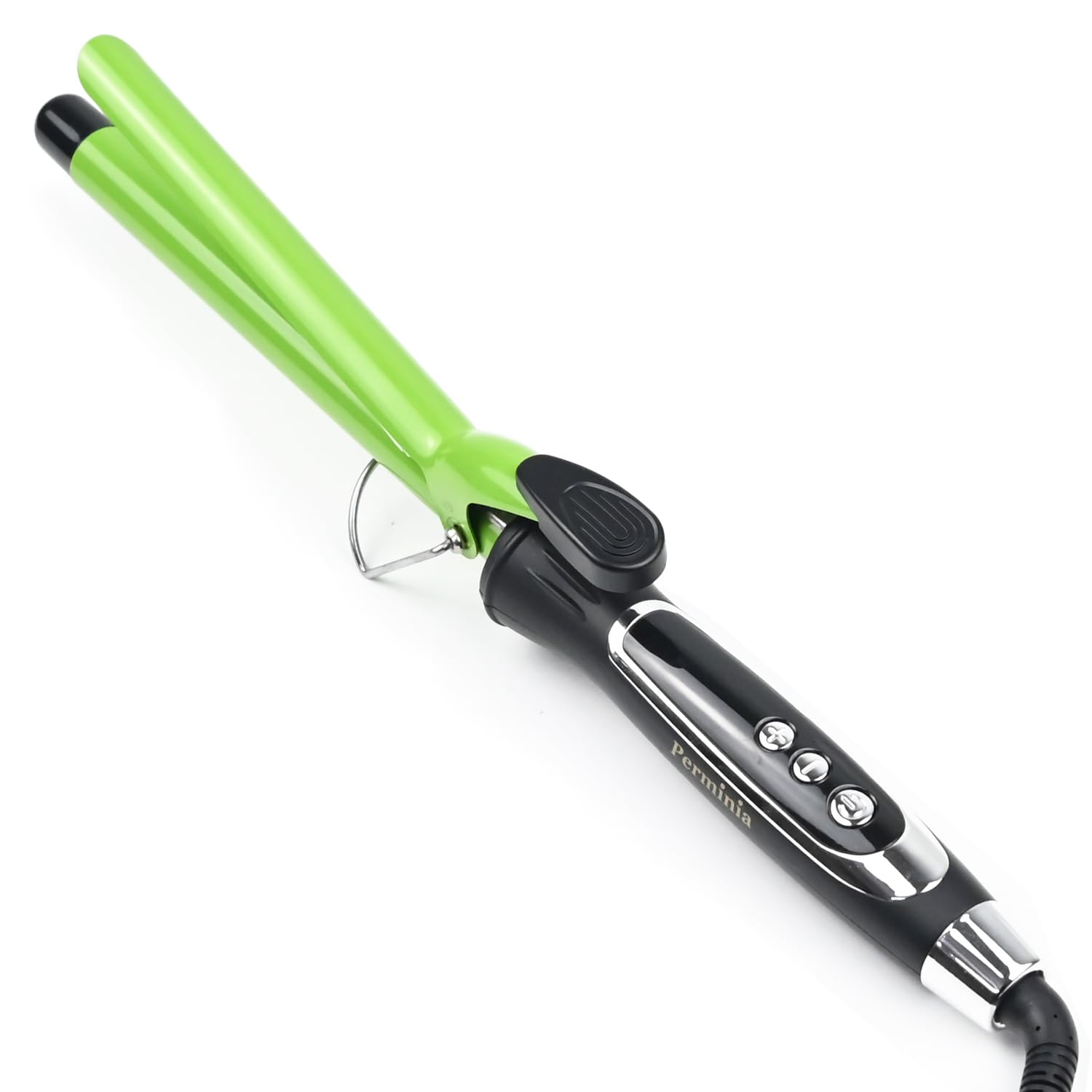 コテページ Amazon | Perminia ヘアアイロン 19mm コテ カールアイロン LCD