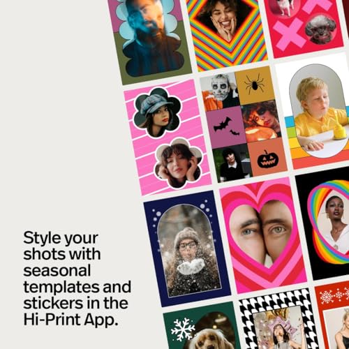 Polaroid Hi-Print + Paper Bundle - 2nd Generation Bluetooth
