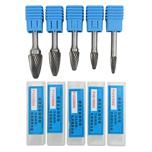 Set de 5 Fresas Carburo de Tungsteno para Grabado y Pulido miniatura 1