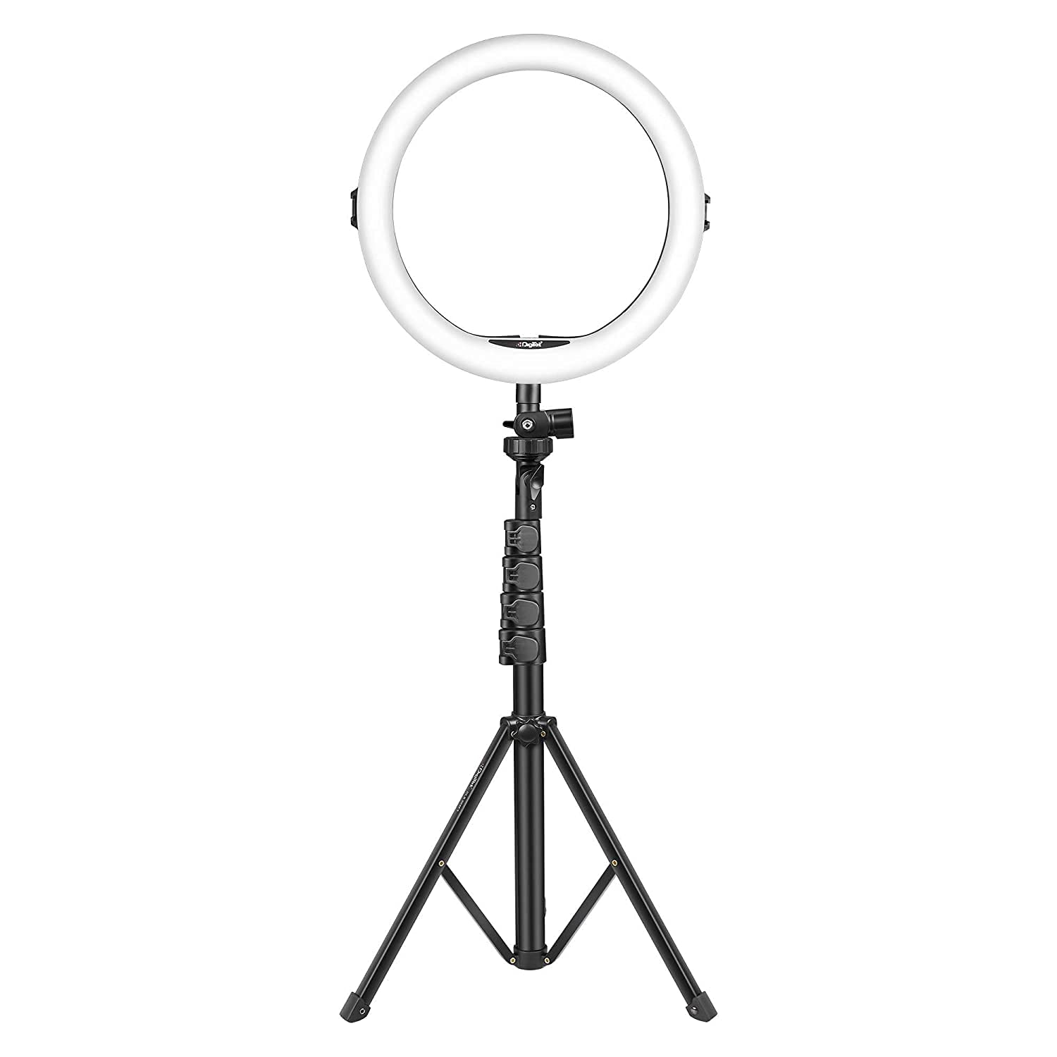 VIROKASH 12 inch Selfie Ring Big LED Camera Light with Tripod Stand and Cool Warm for YouTube Video Live Stream Makeup - 7.5 Feet