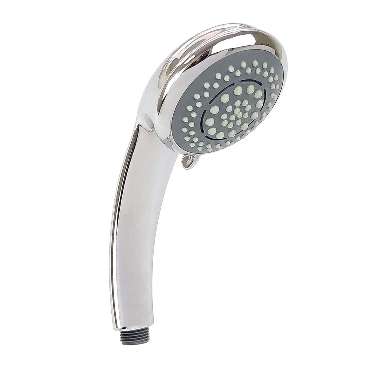Natural 6 Mode Shower Head Handset Chrome 6 Functions Universal Fitting