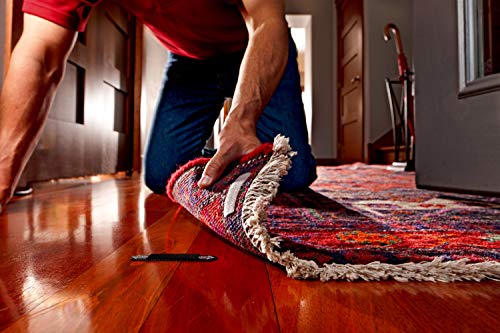 3M Rug Anchor, 4 Strip Pairs, Designed to Hold Down Rug Corners & Edges, Featuring Command Brand Stretch Release Adhesive, Securely Grips The Floor With No Mess Residue, Easy To Install (SRA-4) - image 2