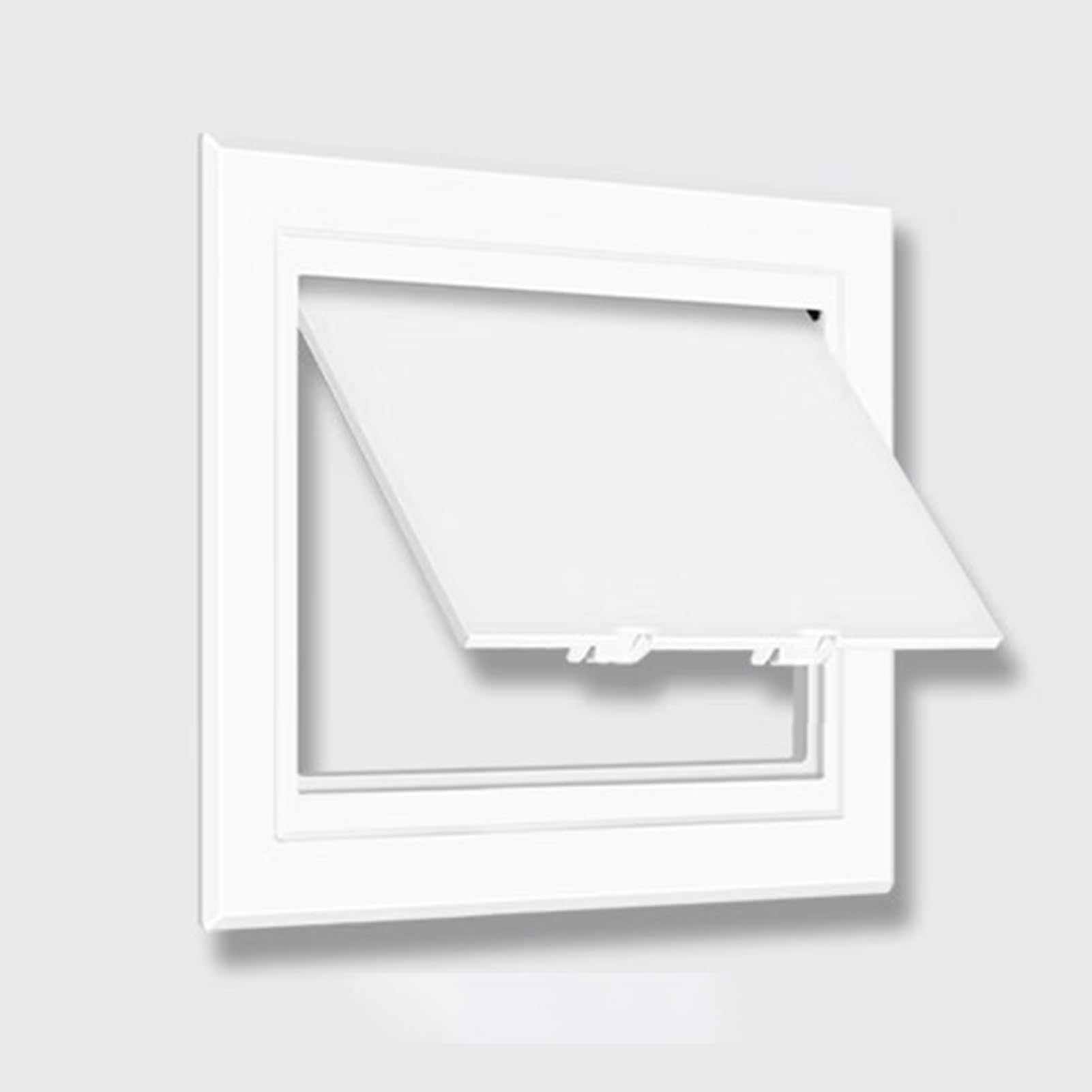 Panel de acceso con montaje en F para ocultar tuberías y registro de baño