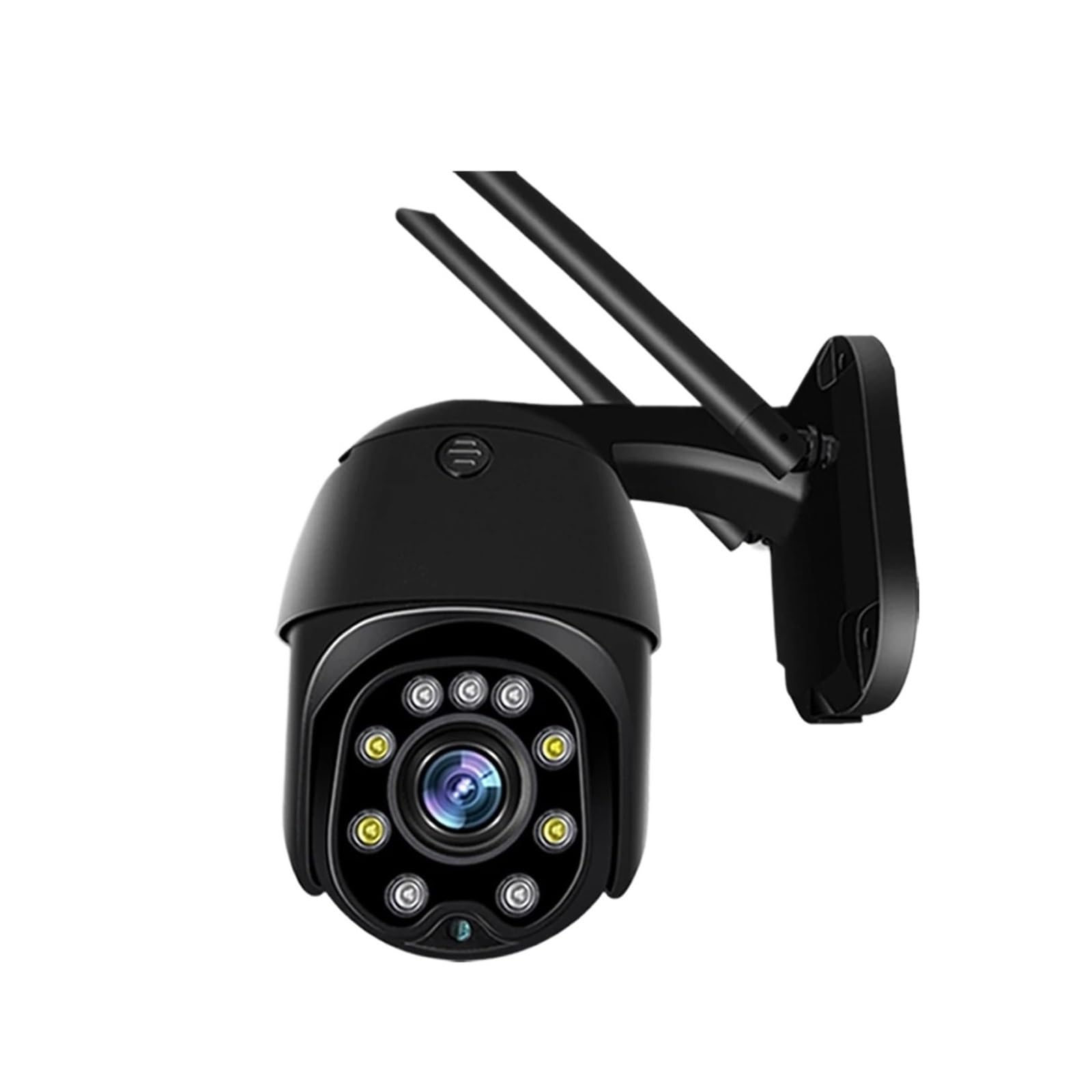 OSHPMBDLYFJ 5MP HD Surveillance Cameras With Wifi CCTV Wireless Outdoor Smart Home PTZ Speed Dome 5X Zoom Auto Tracking Color Night Vision(4mm,US Plug,5MP WIFI Add 128G SD)