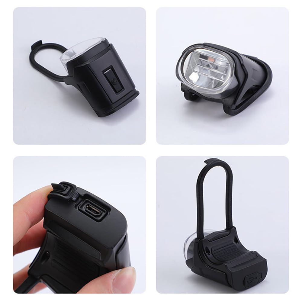 Phare de vélo étanche Rechargeable USB pour VTT, Accessoire de vélo pour Les Sorties Nocturnes