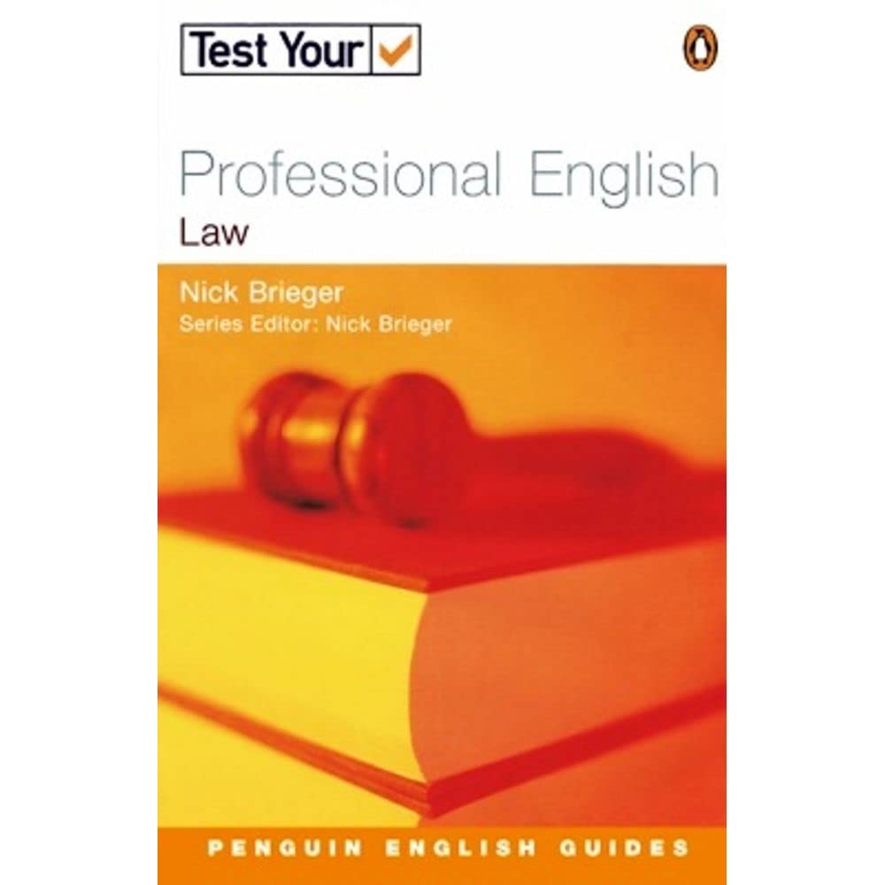 Buy Test Your Professional English Law (Penguin English) — BookShops.in