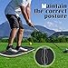 Silipull Golf Balance Board Swing Training Aid to Shift Weight Increase Consistency Trainer Gravity Transfer Golf Swing Plate Training Equipment - Strength for Chipping Hitting