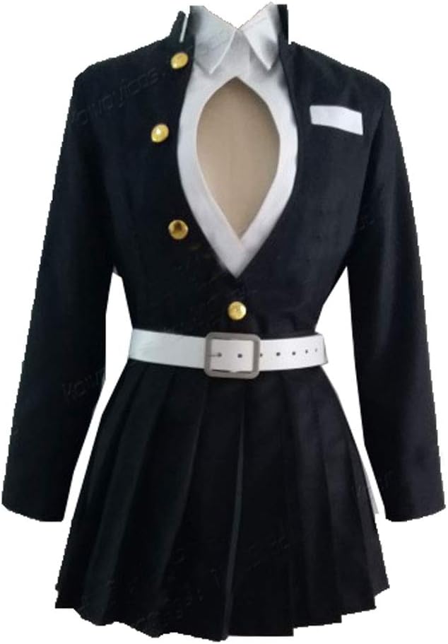 Anime Kanroji Mitsuri Dress Outfits Halloween Uniform Cosplay Costume-Made
