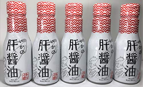 飛鳥フーズ 刺身醤油 美味しいいかの肝醤油200ml×5本セット