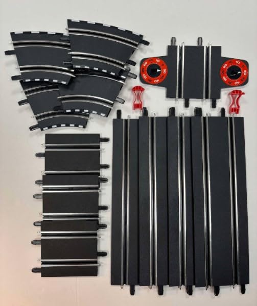 Rails Carrera GO Greenhills MT853 avec compteurs et supports de piste