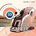 Kahuna Chair EM-Arete Ivory/Brown - Fully-Assembled 3D Full-Body Zero Gravity with auto footrest with Passive Stretching and Excellent Foot Reflexology Massage, Bluetooth Speakers, Heating