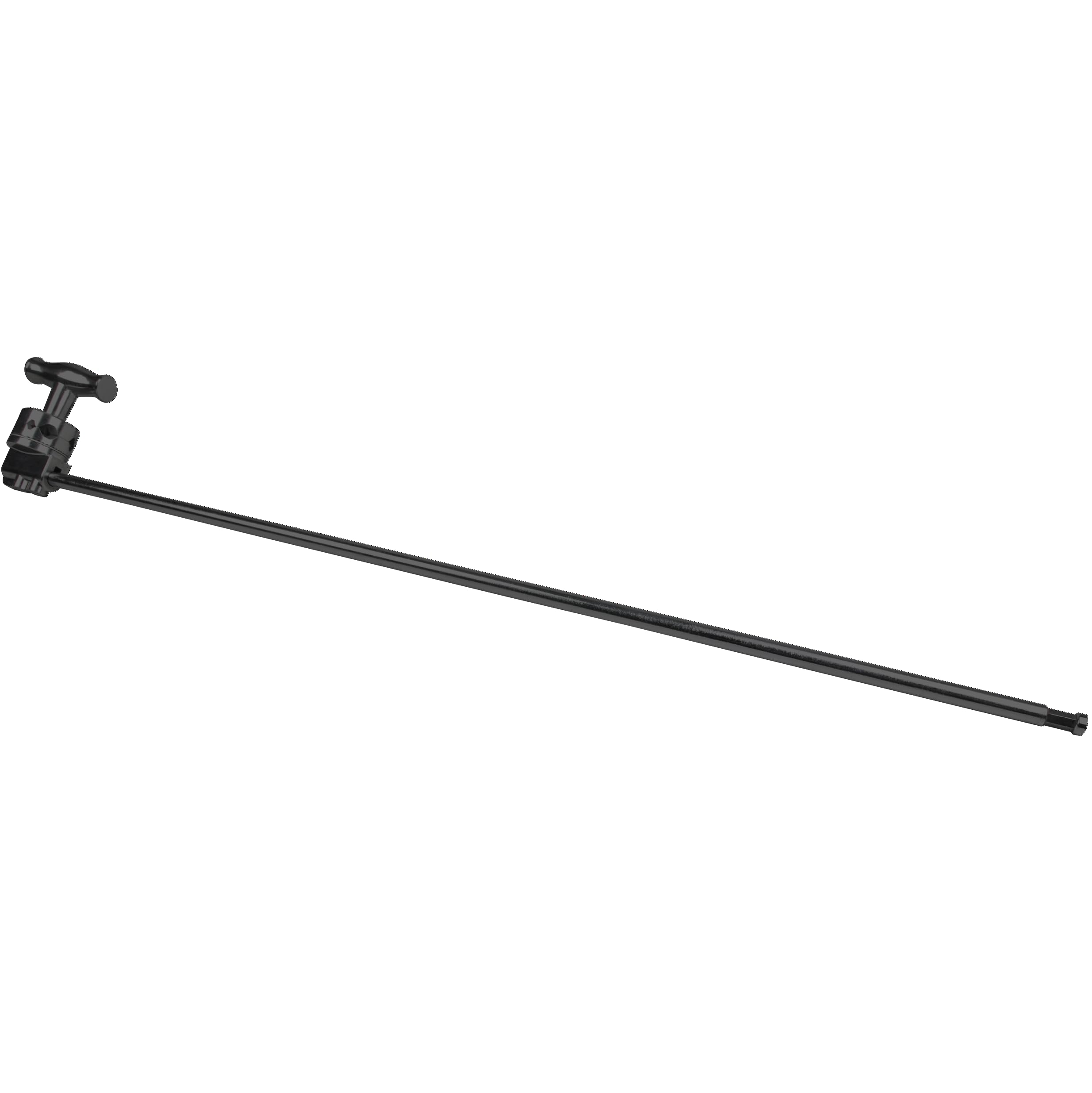 40" Extension Grip Arm, Heavy Duty Support Arm with Baby Hex Pin and 2.5" Grip Head for Mini Boom, Light, Camera, and Accessory Positioning in Rigging Systems - Black (KG203612)