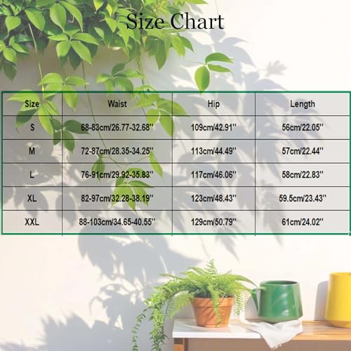 Bermuda Shorts for Women Knee Length Cotton Linen Summer Casual Beach Drawstring High Waist Loose Comfy Trendy Shorts3