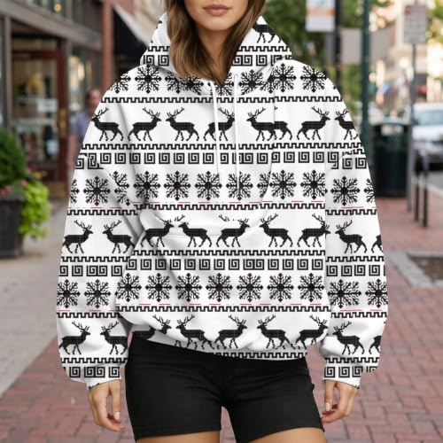 Pet Pouch Hoodie Cat Dog Holder Christmas Holiday Sweatshirt with Pocket - image 7
