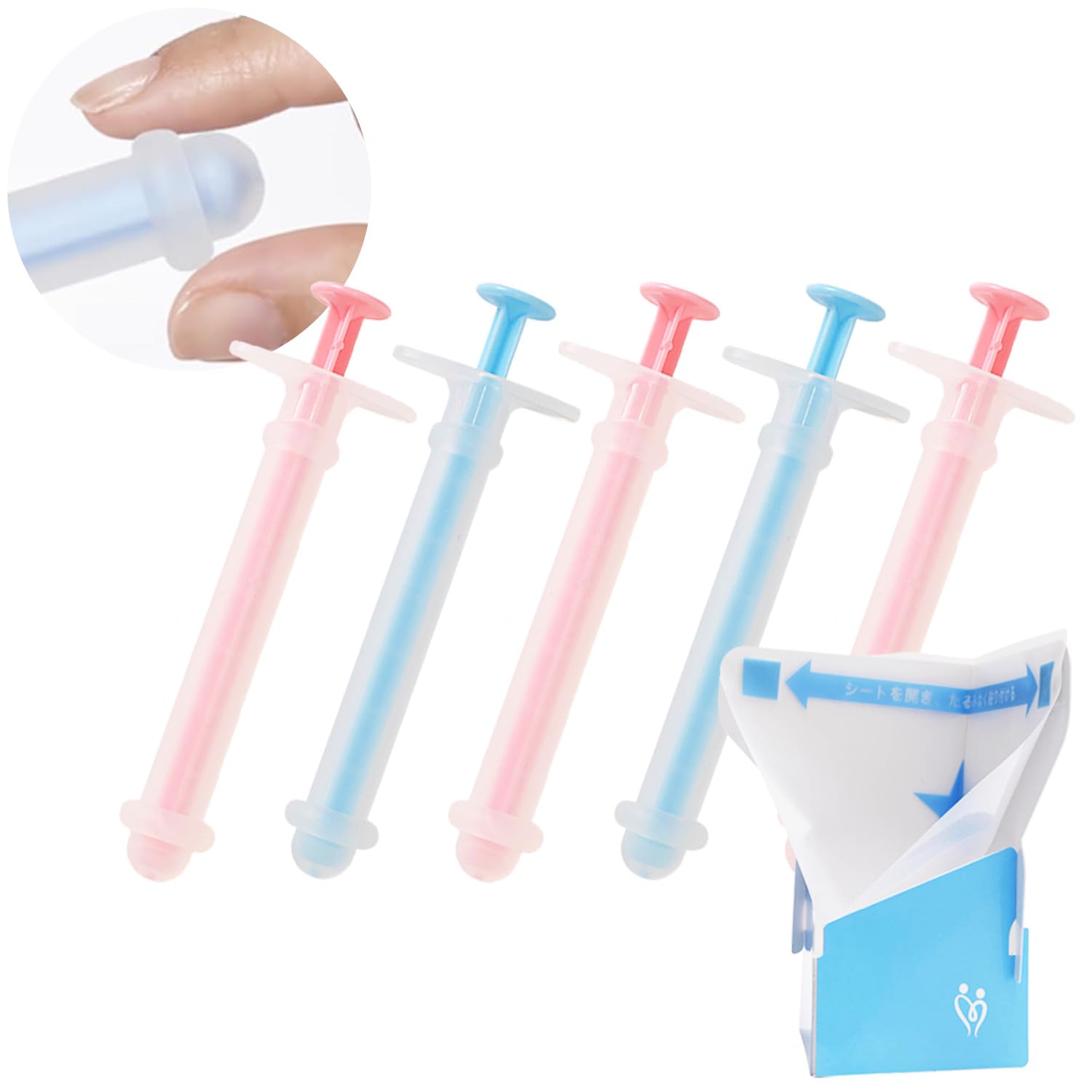 HIK Japan at Home Applicator Made in Japan | Ideal for Families Support I Includes 5 Applicators + Collection Cup