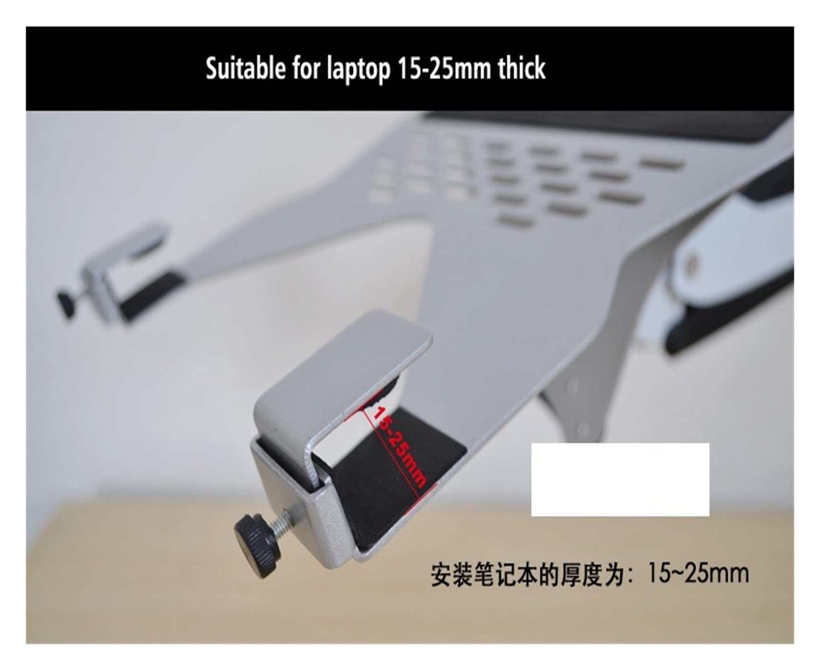 Uchwyt ścienny na sprężynę gazową na laptopa ramię ze stopu aluminium pełny ruch 10-17 cali Lapdesk(GM111W-LP1)