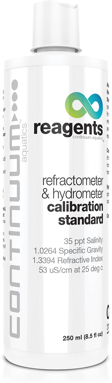 Continuum Reagents Refractometer and Hydrometer Calibration Standard - Seawater Reference for Calibration of Density Measuring Equipment