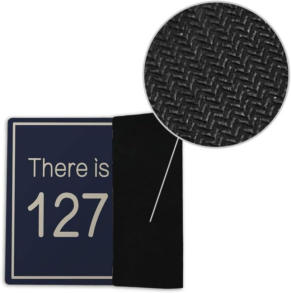 Funny Door Mat Non-Slip Back Rubber Entry Way Doormat Outside | There is No Place Like 127 0 0 1 | Standard Outdoor Welcome Mat | Patio Home Indoor | Non-Woven Fabric 18 Inch x 30 Inch