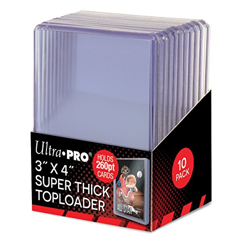 Top Loader 260pt Ultra Pro étui protecteur pour exposer et ranger les cartes de sport