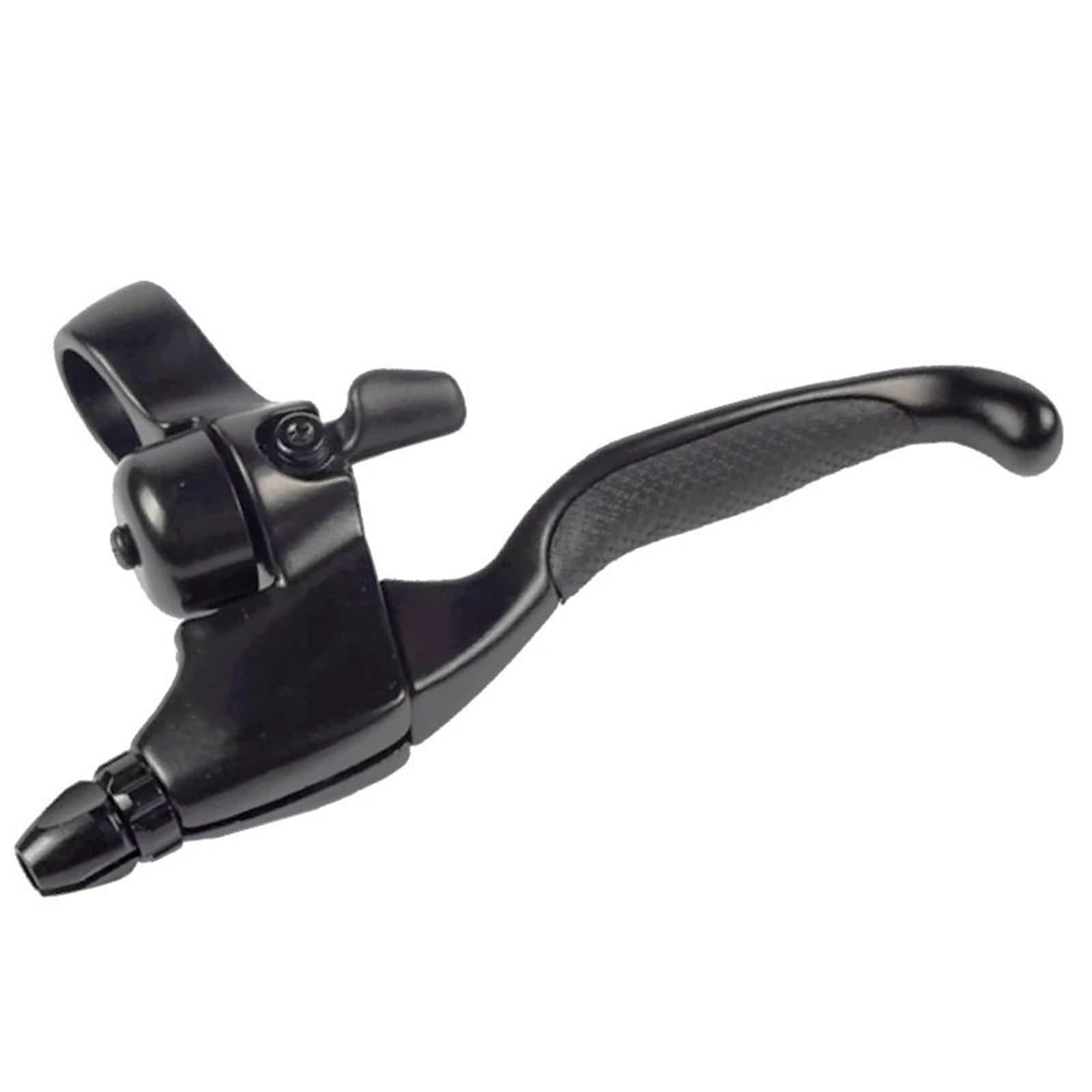 AIQWOJD Bike Rear Brake Drum Bike Brake Rear Drum Brake Lever Bicycle Handles MTB Mechanical Disc Brakes for Folding Mountain Bike Lever Handles with Bell(Left with Bell)
